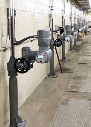 ALCOSAN gate valves